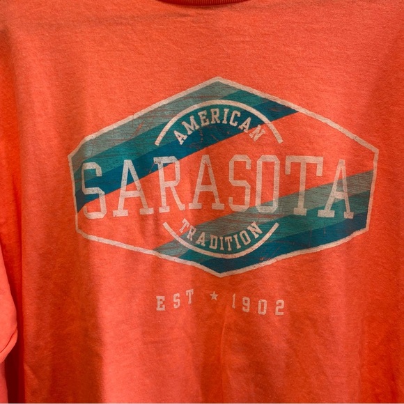 Coral Long Sleeve Sarasota Shirt Size XL - Picture 3 of 8